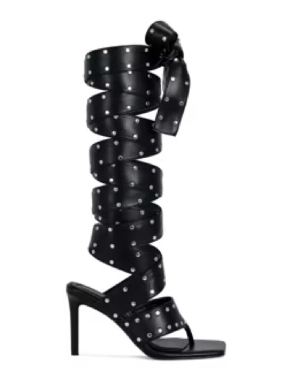 Azalea Wang Wrap Around Stiletto Thong Sandal